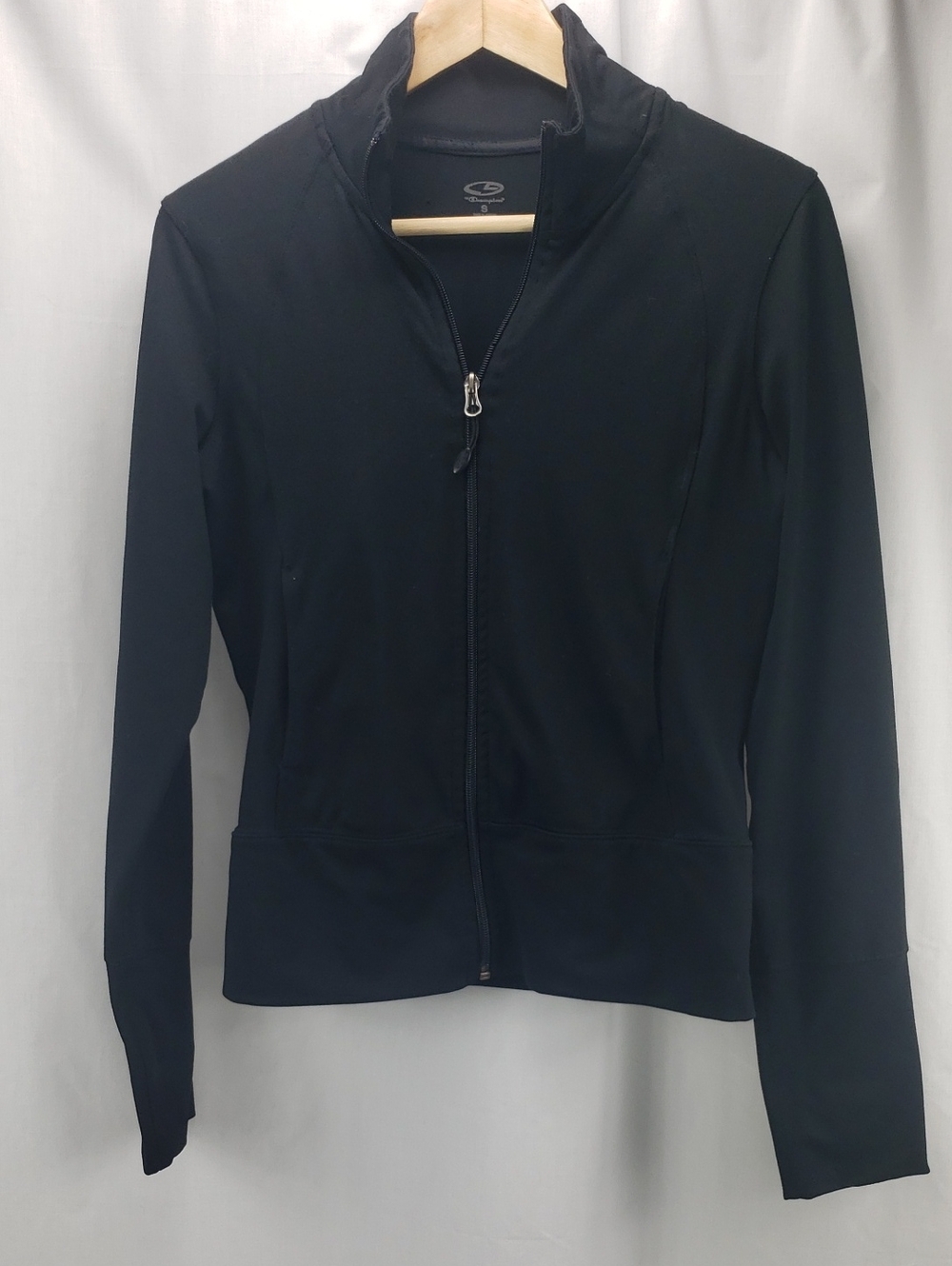 Champion Zip Black Jacket Size Small